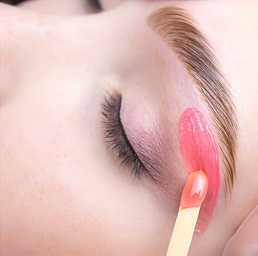 eyebrow waxing before and after 01